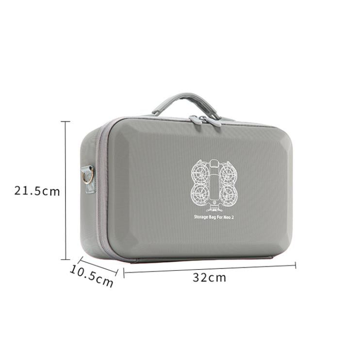 For DJI Neo 2 Fly More Combo Hard Shell Carrying Case Custom-Molded Sling Bag