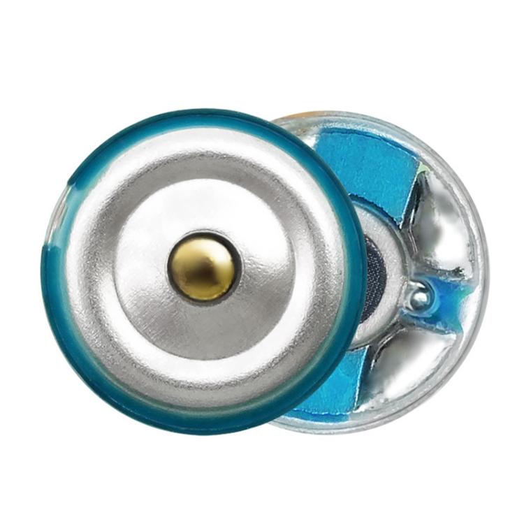 ZS0324 2pcs 10mm Unit Nano Gilt Diaphragm Headphone Speaker 32 Ohm HIFI Speaker