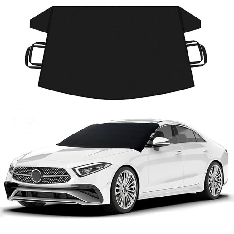 Car Snow Cover Car Snow Shield - Black