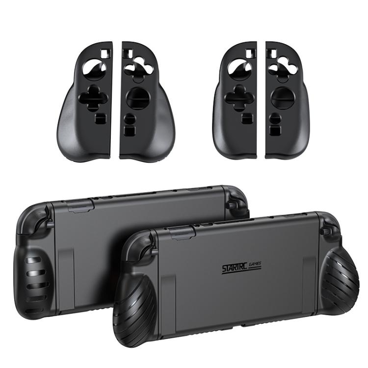 For Nintendo Switch 2 STARTRC GAMES Handheld Protective Case Split Dual Grip Case - Black