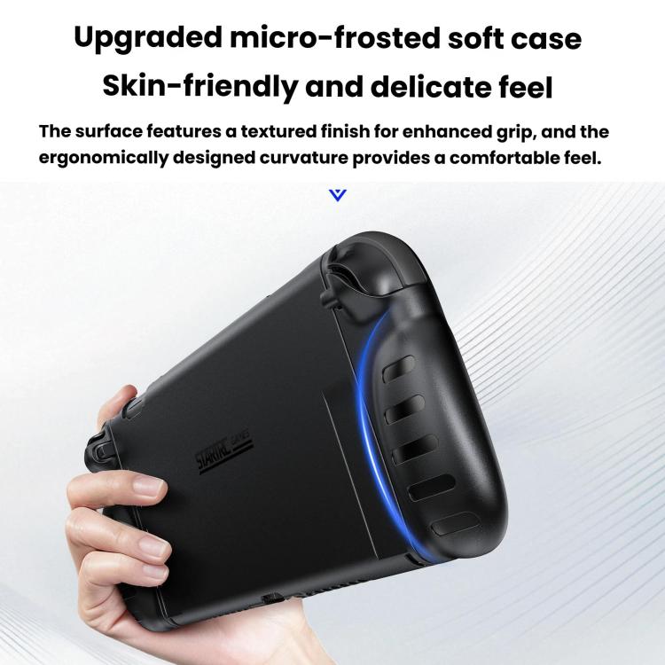 For Nintendo Switch 2 STARTRC GAMES Handheld Protective Case Split Dual Grip Case - Black