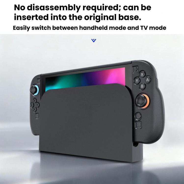 For Nintendo Switch 2 STARTRC GAMES Handheld Protective Case Split Dual Grip Case - Black