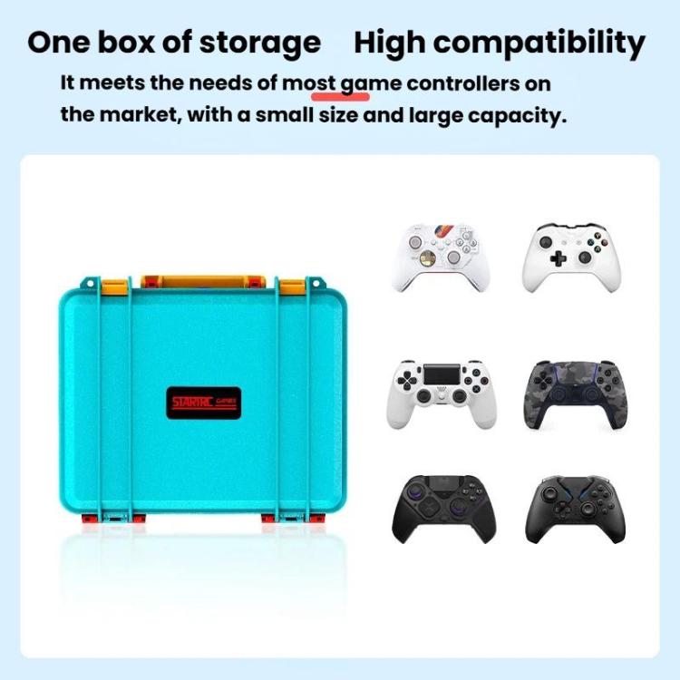 STARTRC GAMES Dual Gamepad Waterproof Storage Case - Blue Red