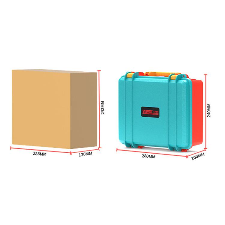 STARTRC GAMES Dual Gamepad Waterproof Storage Case - Blue Red