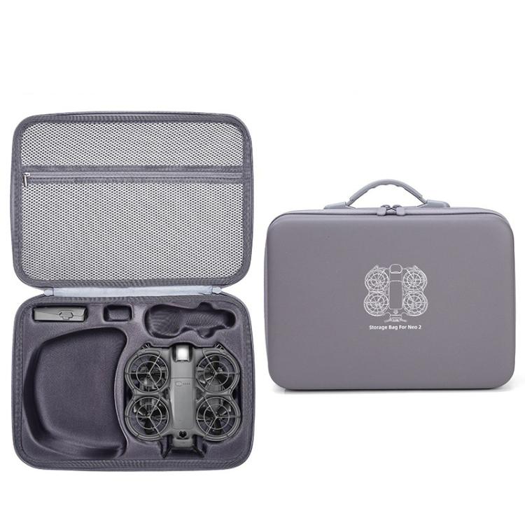For DJI Neo 2 Motion Fly More Combo Hard Shell Carrying Case Sling Bag - Gray