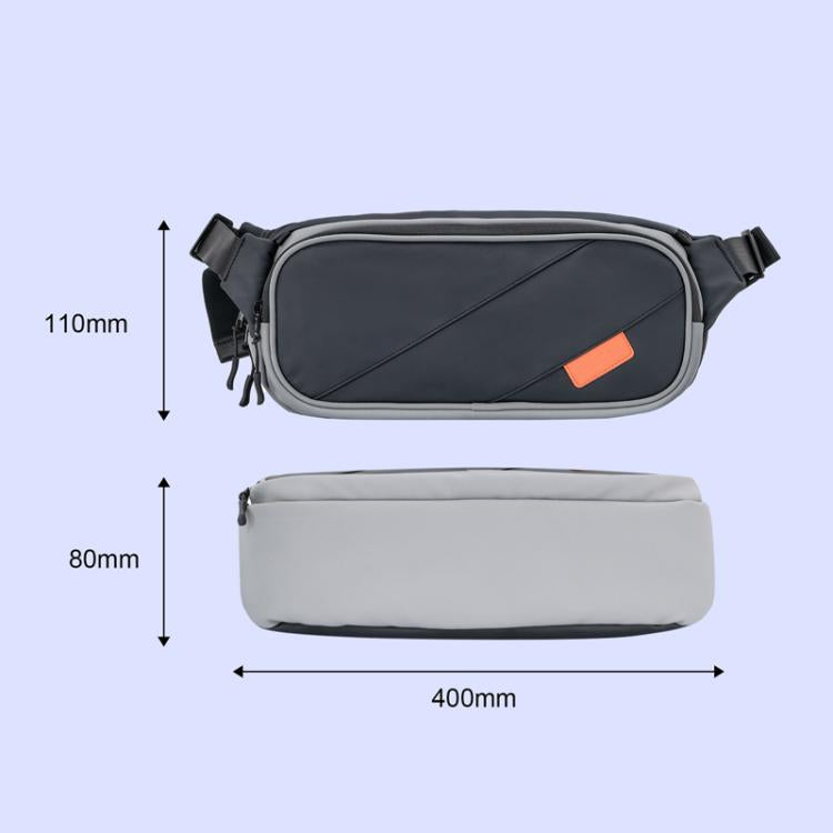 STARTRC GAMES Console Crossbody Bag Pocket PC Shoulder Storage Bag - Black Gray