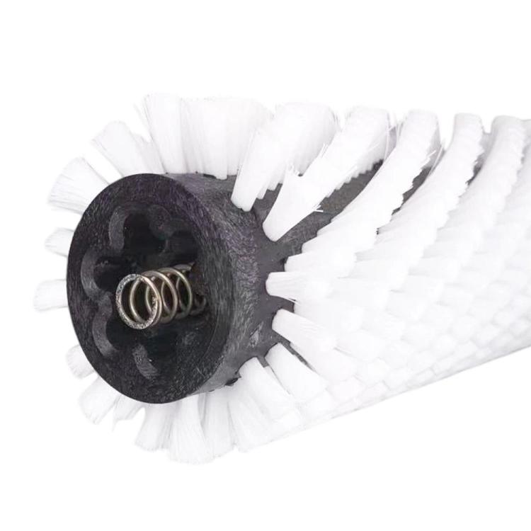 Floor Scrubber Roller Brush Replacement Part For Karcher BR30/4C, Color: White Soft Bristle Brush