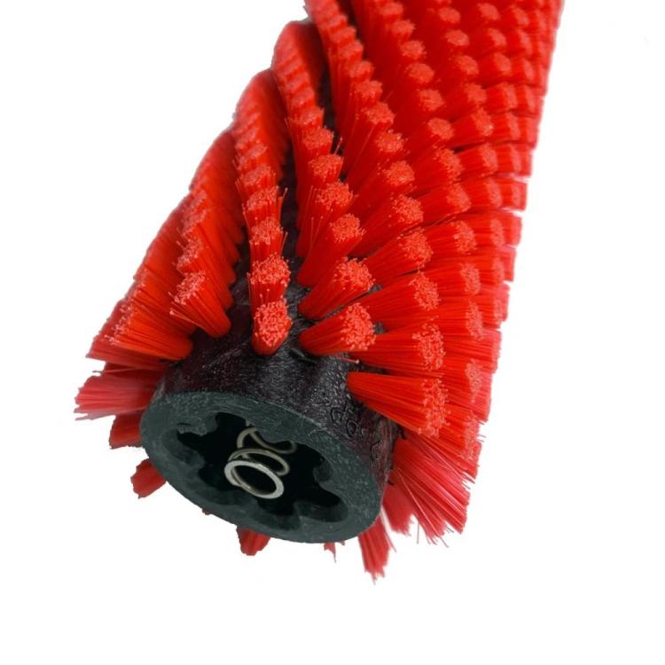 Floor Scrubber Roller Brush Replacement Part For Karcher BR30/4C, Color: Red Neutral Brush