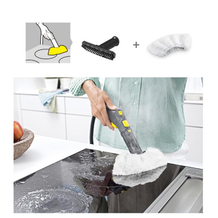 Replacement Parts For Karcher Steam Cleaner Heads, Specification: 1 Handheld Brush