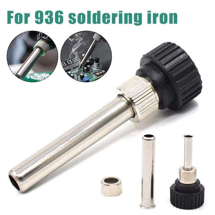 3-in-1 Sleeve Tube for 936 Soldering Iron Handle Replacement Part Without Hole
