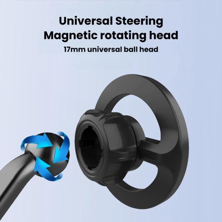 Ring Magnetic Car Mount Main Body Accessory Magnetic Ring For Phone Mounts - Black