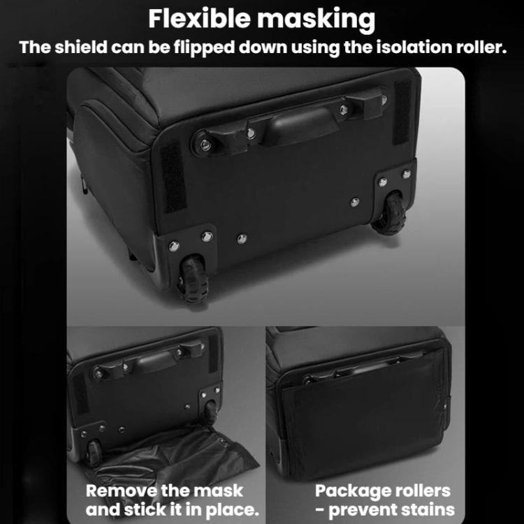 BANGE BG-8079 Multifunctional Large-Capacity Rolling Backpack Men Business Commuting Backpack