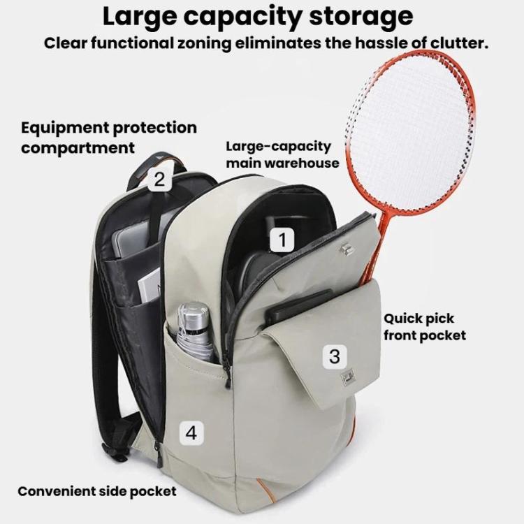 BANGE BG-8099 Large-Capacity Casual Backpack Versatile Student School Bag Travel Laptop Bag