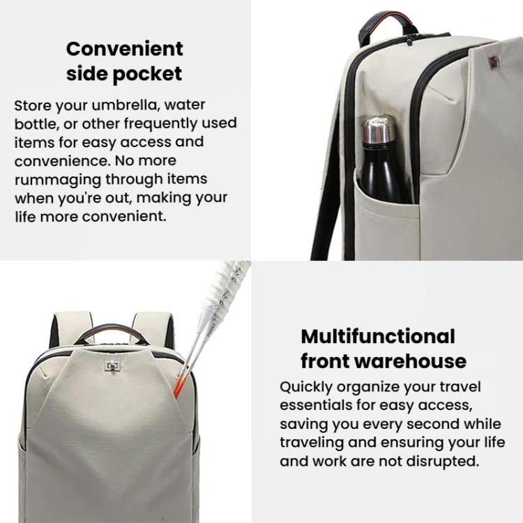 BANGE BG-8099 Large-Capacity Casual Backpack Versatile Student School Bag Travel Laptop Bag