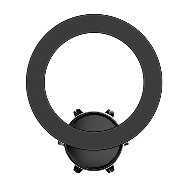 Car Ring Magnetic Phone Mount Main Body Accessory Ring Magnetic Head For 17mm Ball Joint - Black