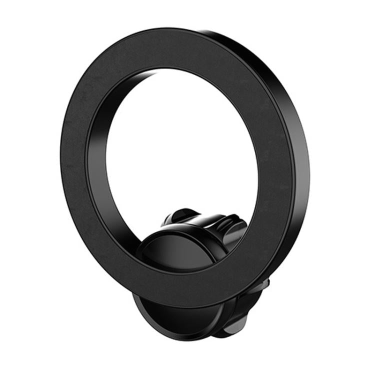 Car Ring Magnetic Phone Mount Main Body Accessory Ring Magnetic Head For 17mm Ball Joint - Black