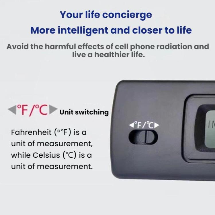 Mini Embedded Waterproof Large Screen Electronic Digital Display Thermometer - DS-1