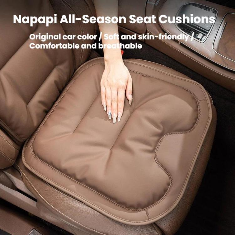 Car Seat Cushion Thickened Non-Slip Front Rear Seat Cushions, Spec: Front Seat Cushion Red