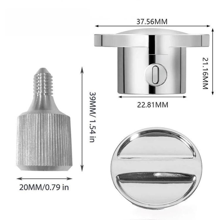Stainless Steel Screws & Cap For KitchenAid 4.5QT / 5QT Tilt-Head Stand Mixers Fixing Attachment