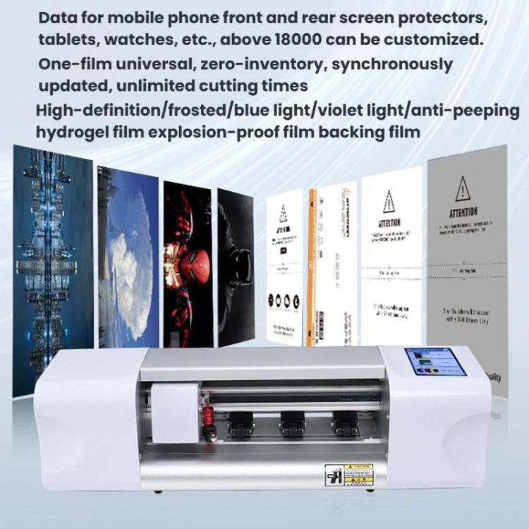 Cell Phone Film Cutting Machine Smart Automatic Blade Cutting Machine US Plug