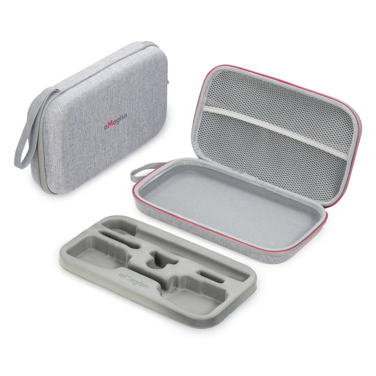 For DJI Osmo Nano aMagisn Medium Hard Shell Carrying Case with Removable Foam Insert - Gray
