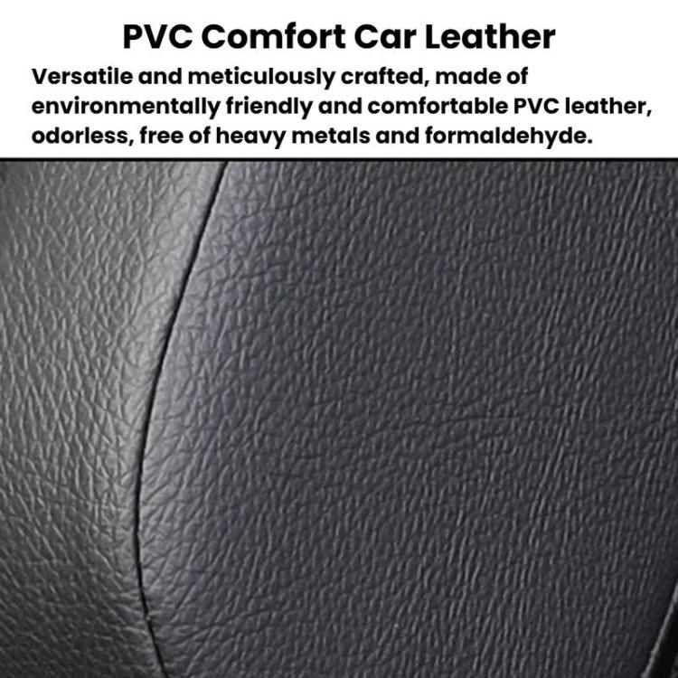 B03S Parallelogram Single-Side Headrest Car Neck Support Pillow Car Seat Side Sleeping Pillow - Black