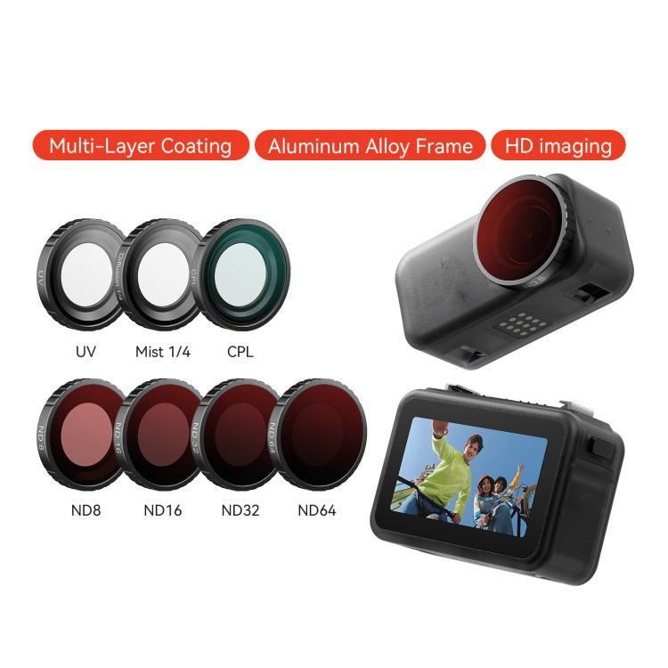 For DJI Osmo Nano aMagisn Waterproof Lens Filter UV