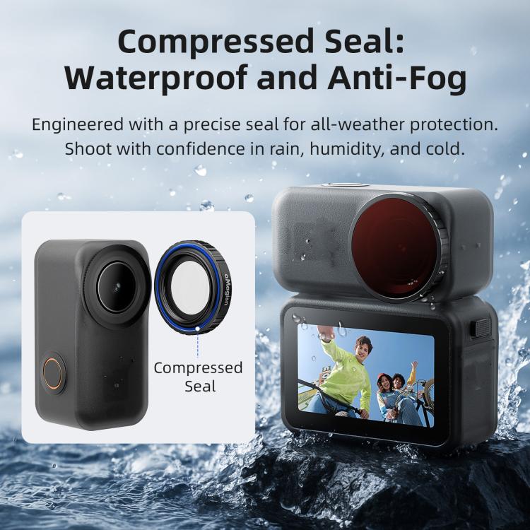 For DJI Osmo Nano aMagisn Waterproof Lens Filter CPL+ND8+ND16+ND32