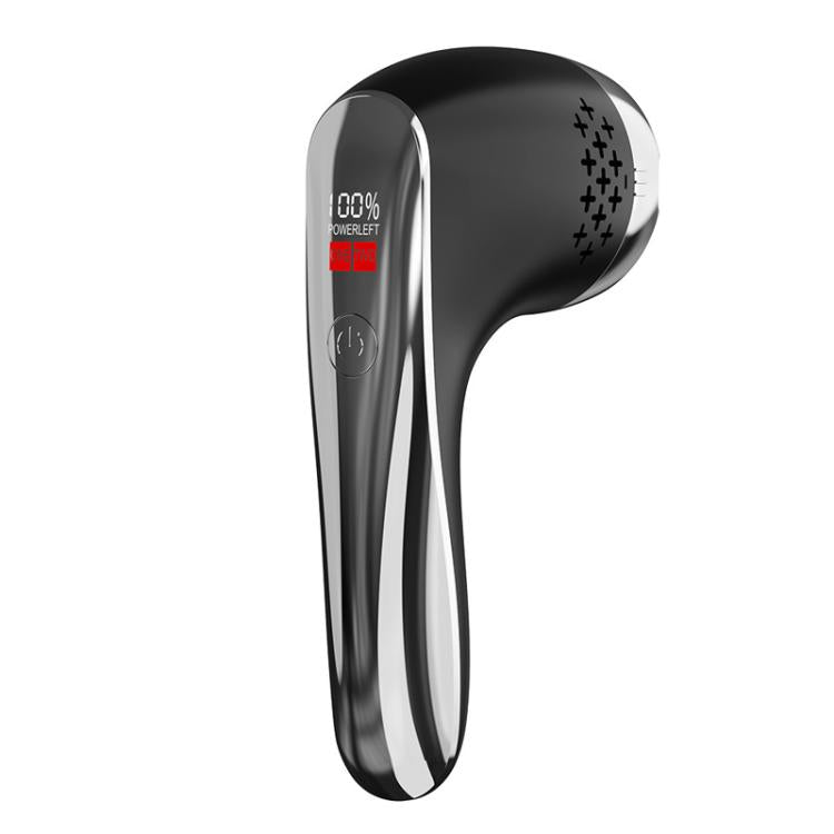C6497 Digital Display Waterproof Electric Foot File Dead Skin Removal Foot File, Spec: Black