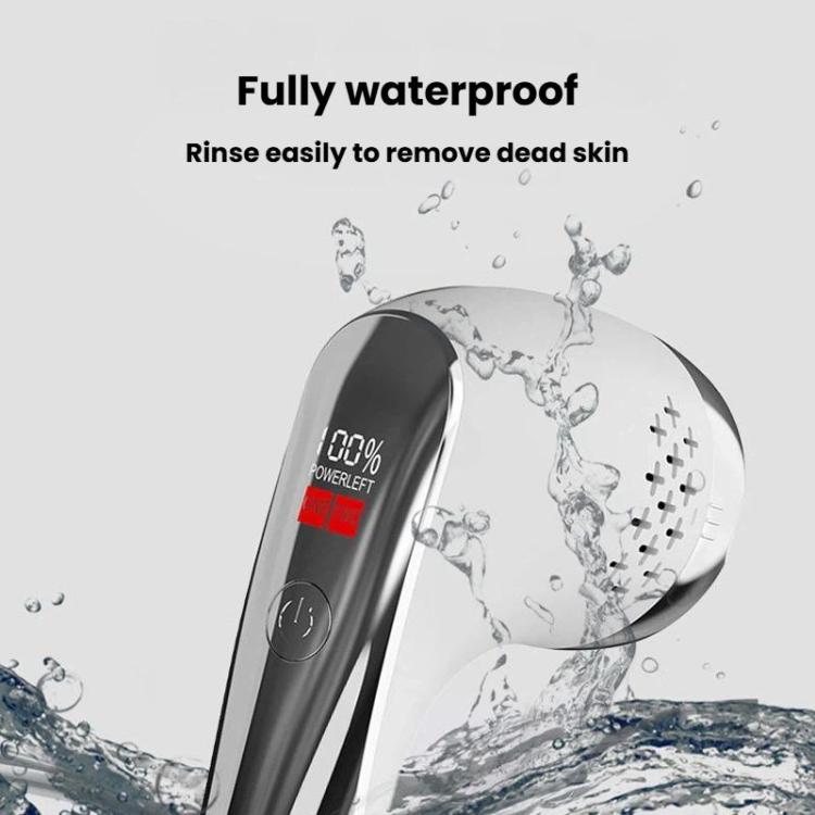 C6497 Digital Display Waterproof Electric Foot File Dead Skin Removal Foot File, Spec: 10pcs Black