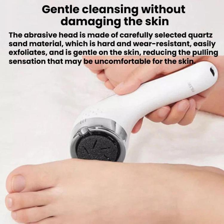 C6497 Digital Display Waterproof Electric Foot File Dead Skin Removal Foot File, Spec: 10pcs Black