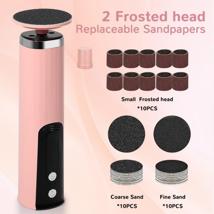 Electric Foot File with Forward/Reverse Rotation 6-Speed Exfoliator for Calluses
