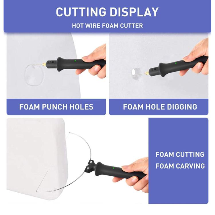 8pcs /Set 18W Electric Foam Plastic Heated Cutting Machine