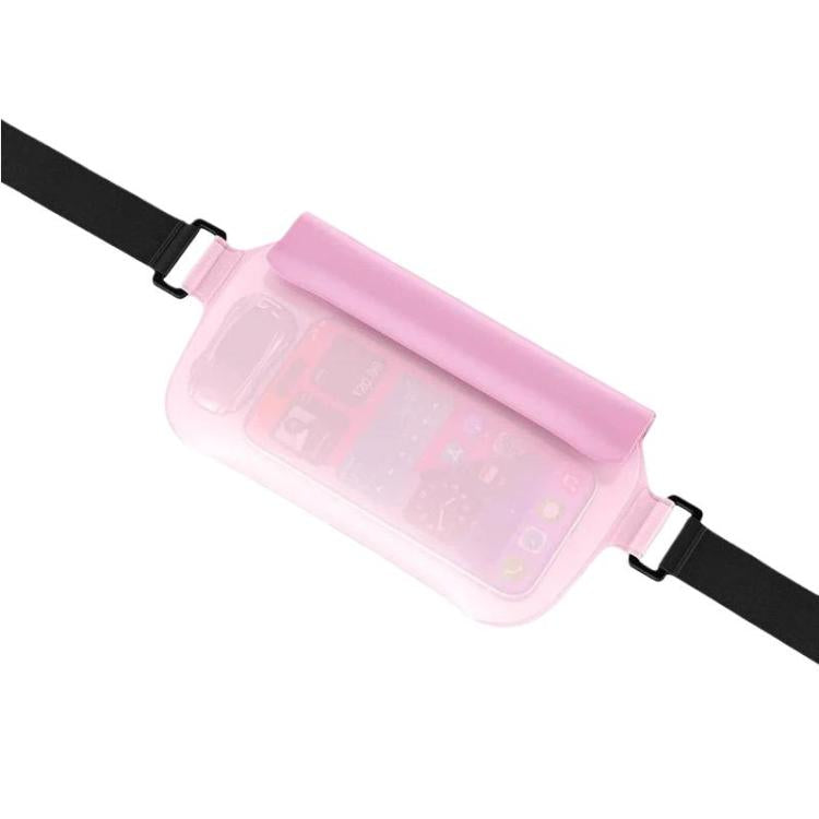 TPU Cell Phone Universal IPX8 Grade Waterproof Waist Bag Large Capacity Sports Waist Pack