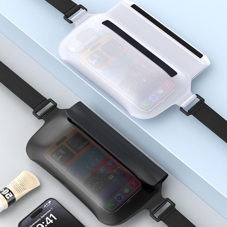 TPU Cell Phone Universal IPX8 Grade Waterproof Waist Bag Large Capacity Sports Waist Pack