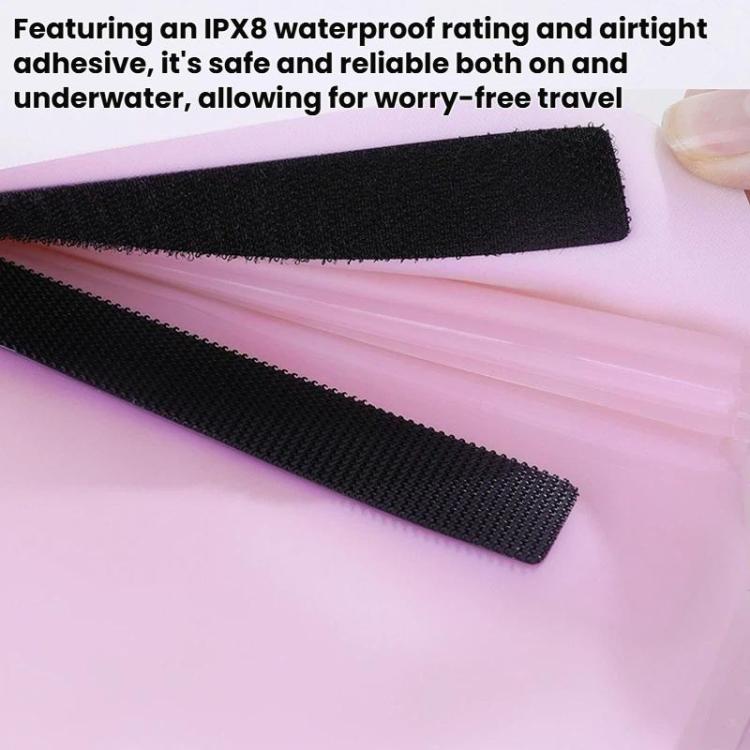 TPU Cell Phone Universal IPX8 Grade Waterproof Waist Bag Large Capacity Sports Waist Pack