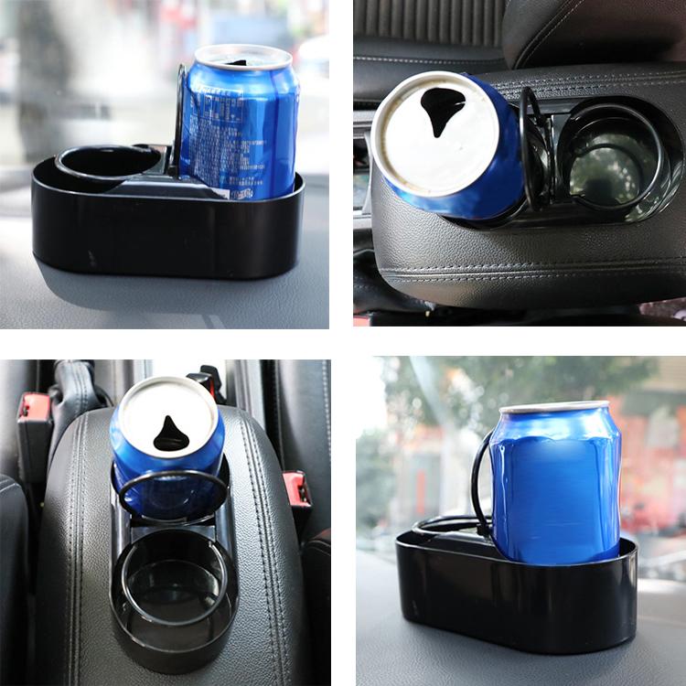 Multifunctional Car Cup Holder Storage Box Beverage Rack - LA-306