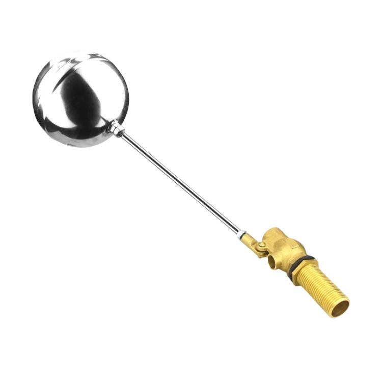 1/2 Inch/20mm Stainless Steel Float Valve for Water Heaters, Rice Steamers, Water Tanks, Thread Length: 5cm+201 Ball