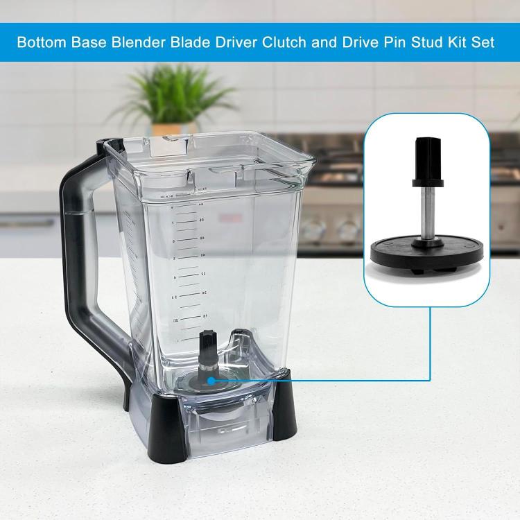 For Ninja BL610/BL610C 72oz Pitcher Blade Driver and Stud Kit - Black