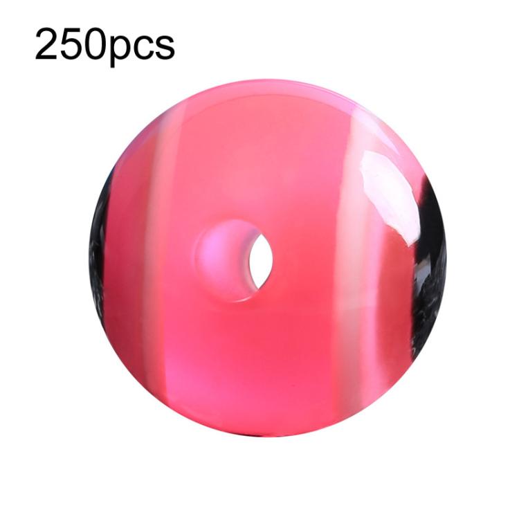 250pcs Fishing Eye Bead Fishing Bait Fish Clip Accessories, Spec: 6mm