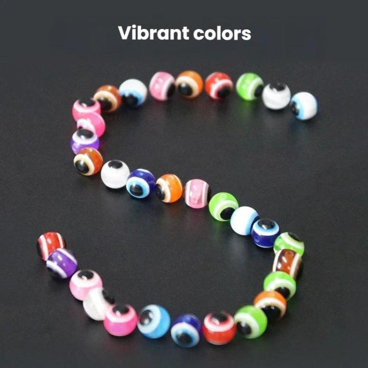250pcs Fishing Eye Bead Fishing Bait Fish Clip Accessories, Spec: 10mm