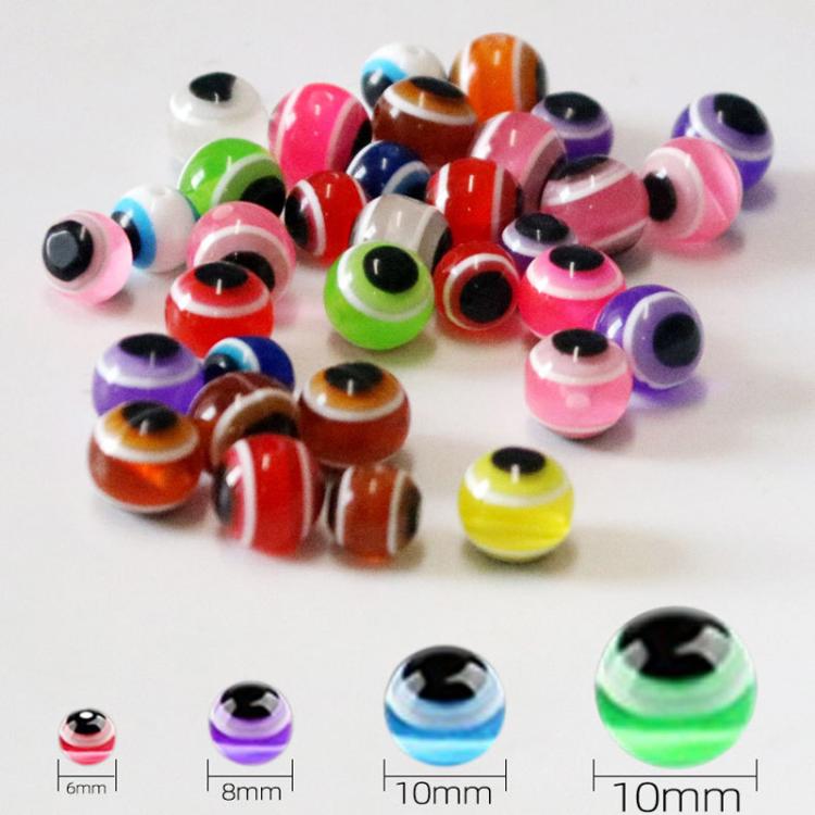 250pcs Fishing Eye Bead Fishing Bait Fish Clip Accessories, Spec: 12mm