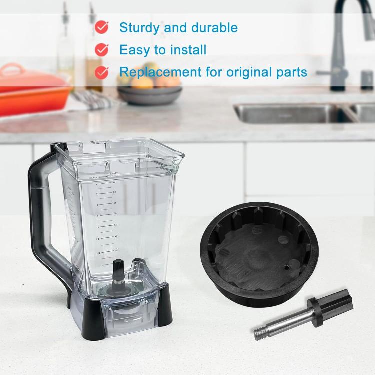 For Ninja BN750/BN750C Series 72oz Pitcher Blade Driver and Stud Kit - Black