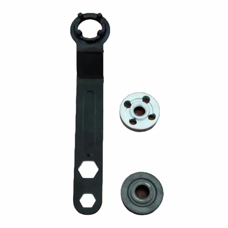 2pcs Thickened Four-Jaw Angle Grinder Wrench Grinding Wheel Disassembly Assembly Tools