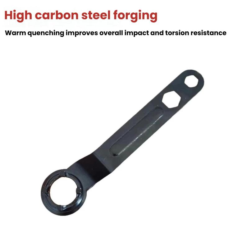 2pcs Thickened Four-Jaw Angle Grinder Wrench Grinding Wheel Disassembly Assembly Tools