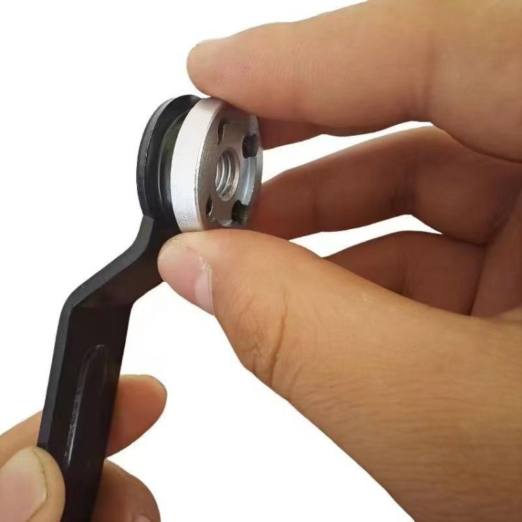 2pcs Thickened Four-Jaw Angle Grinder Wrench Grinding Wheel Disassembly Assembly Tools