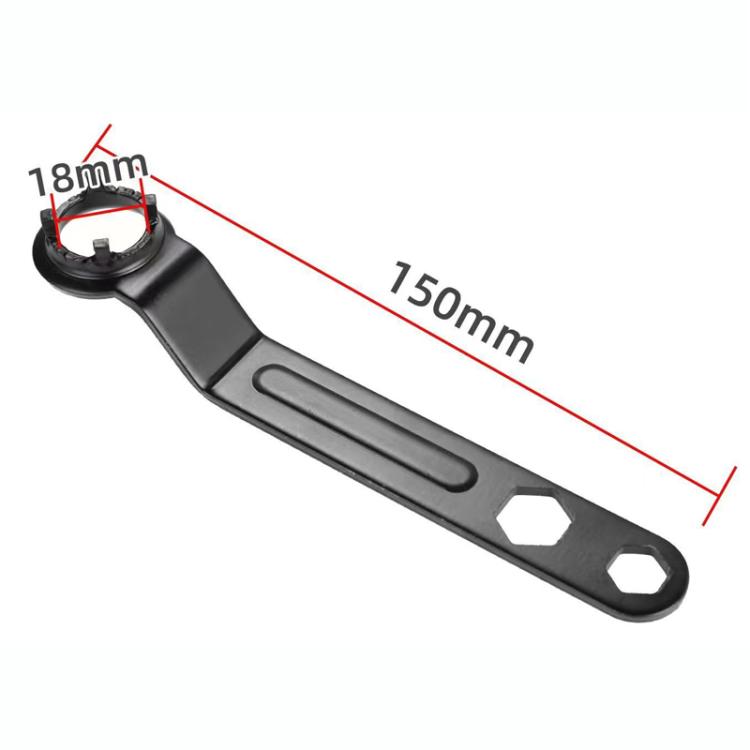2pcs Thickened Four-Jaw Angle Grinder Wrench Grinding Wheel Disassembly Assembly Tools
