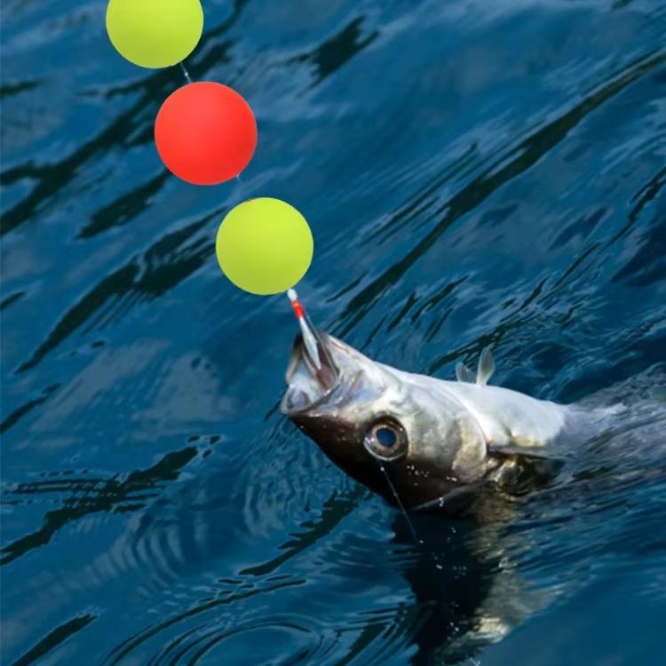 50pcs Spherical Fishing Float Fishing Floating Ball, Size: 24mm