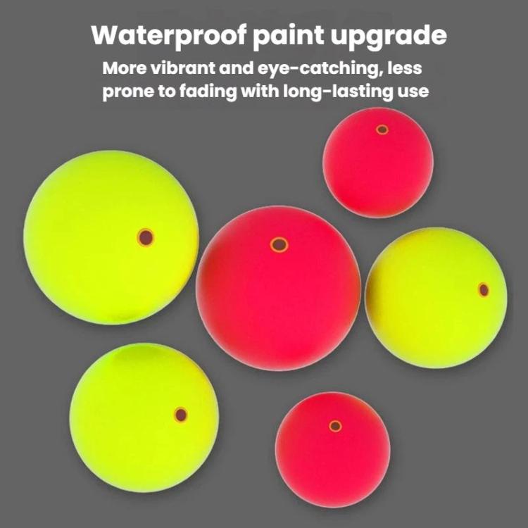 50pcs Spherical Fishing Float Fishing Floating Ball, Size: 24mm