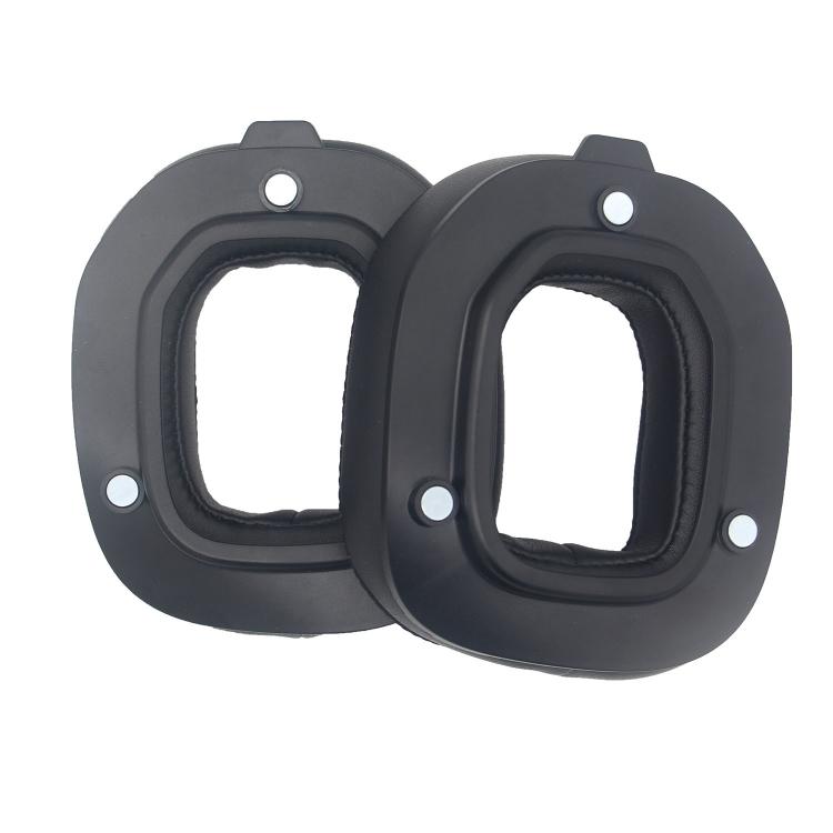 2pcs Gel Ear Cushions for Logitech Astro A50 Gen 4/A50 X/Gen 5 Headset Replacement Cooling Ear Pads - Black